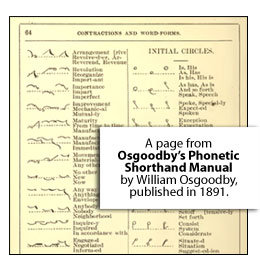 Osgoodby's Phonetic Shorthand Manual for Stenographers